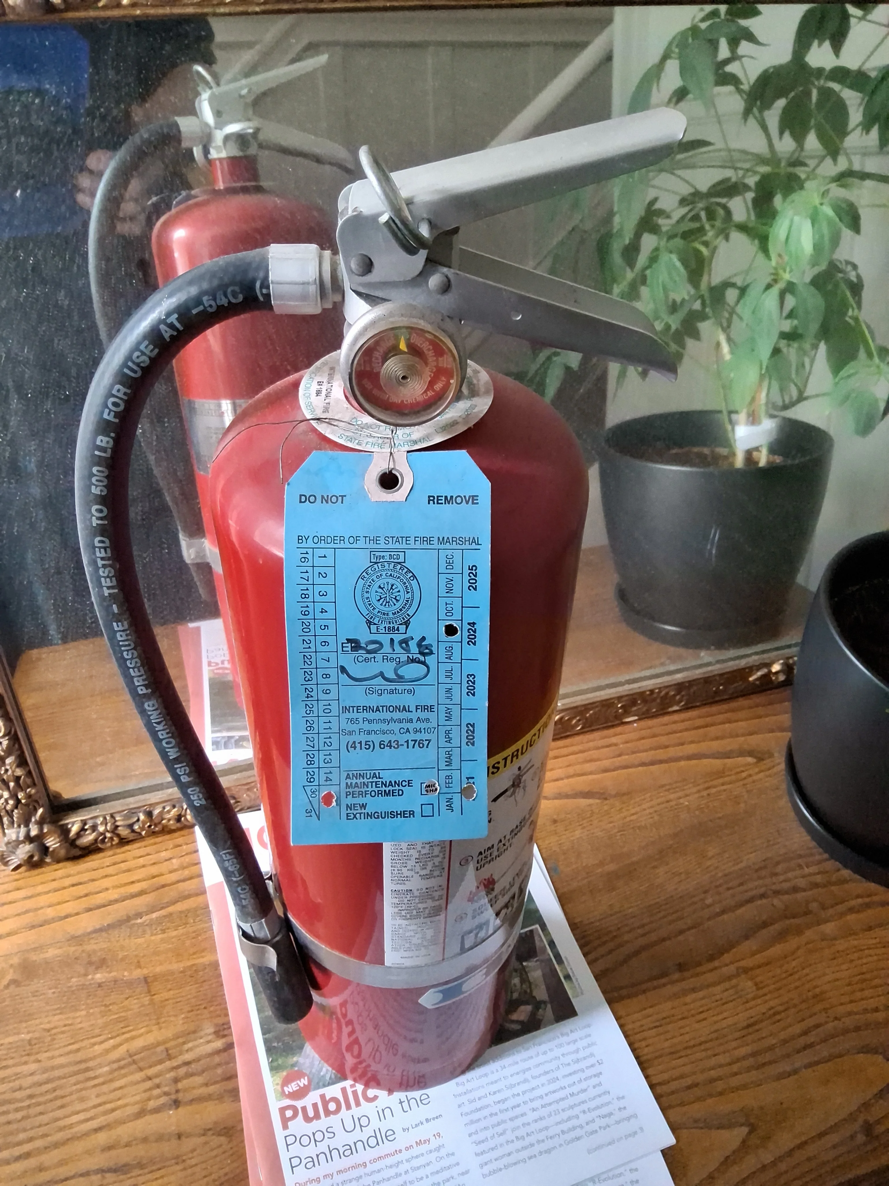 Fire Extinguisher Check