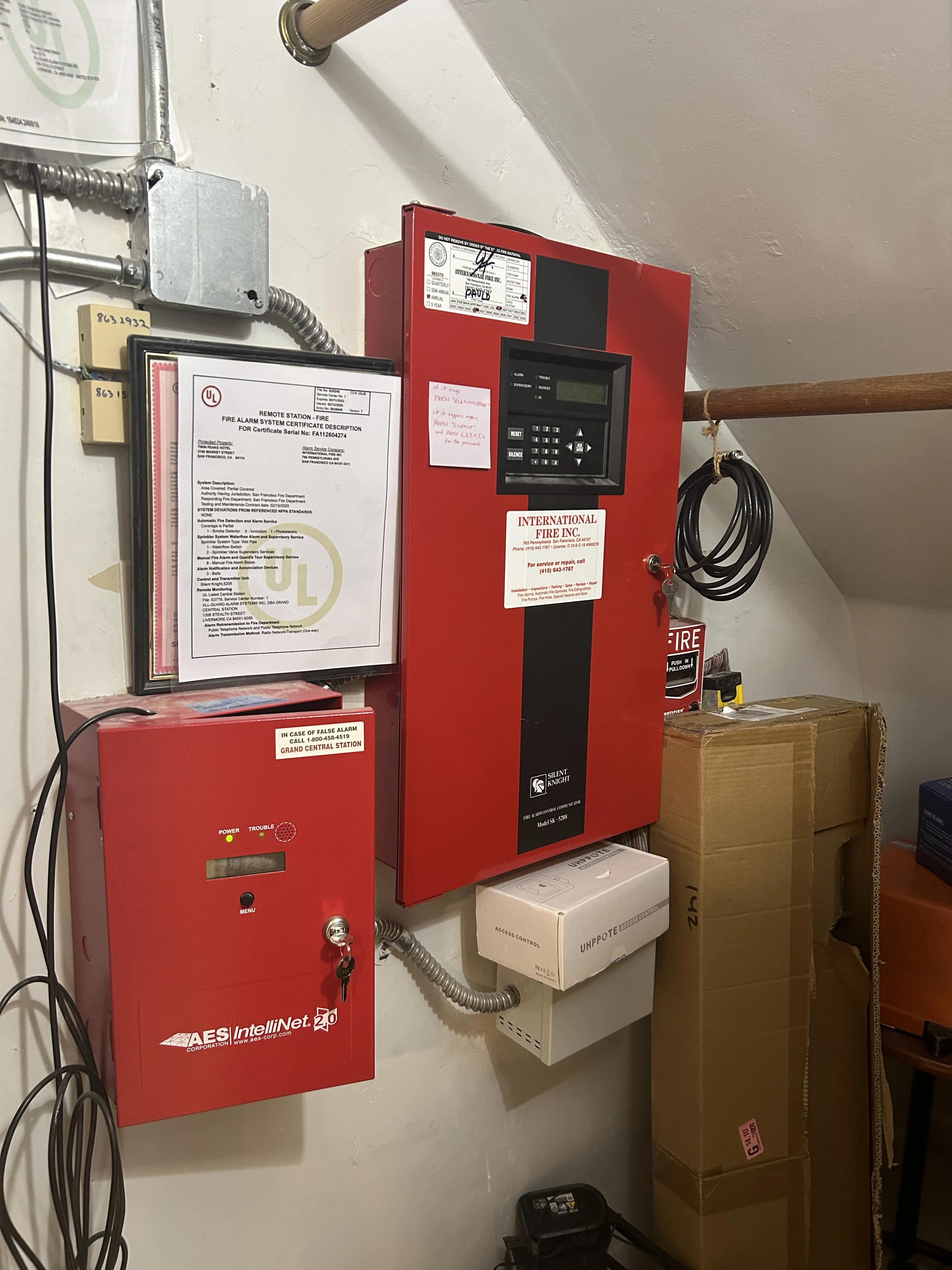 Annual Fire Alarm Testing — Mission District