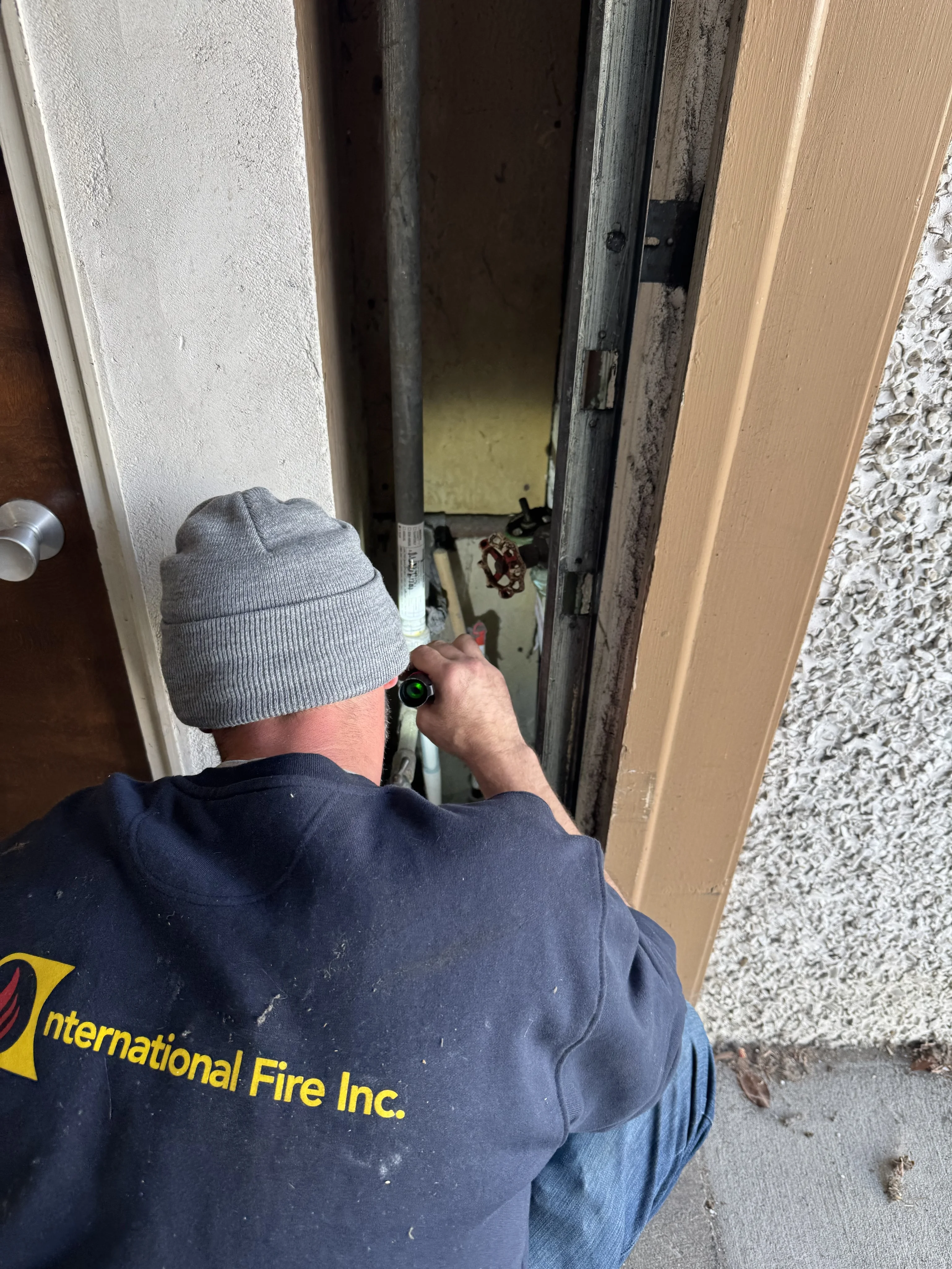 Fire Sprinkler Repair Detail