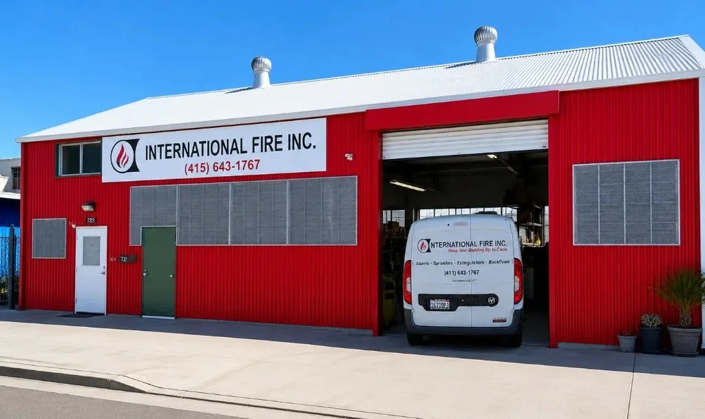 International Fire Inc. storefront at 765 Pennsylvania Ave San Francisco
