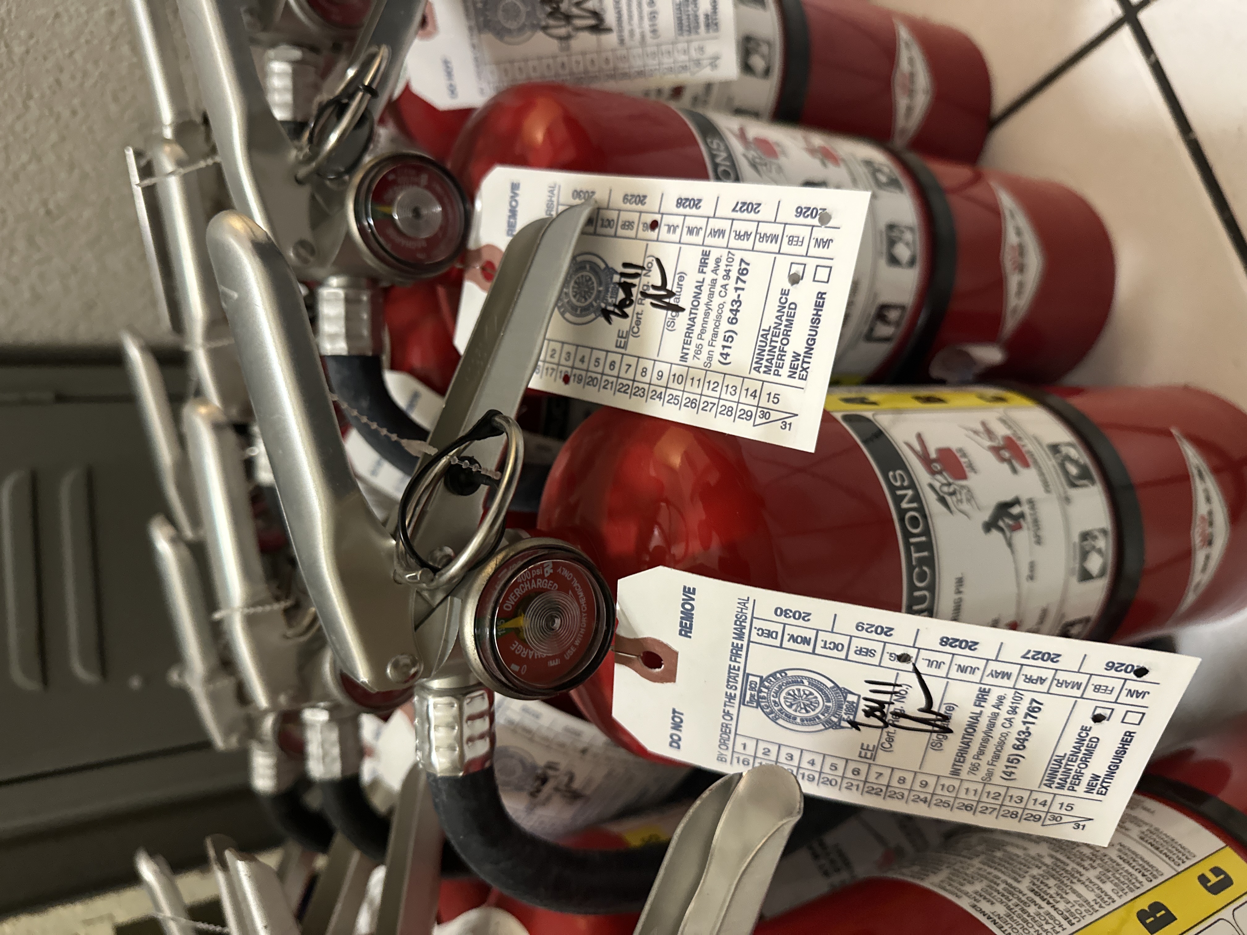 Fire Extinguisher Service in San Francisco