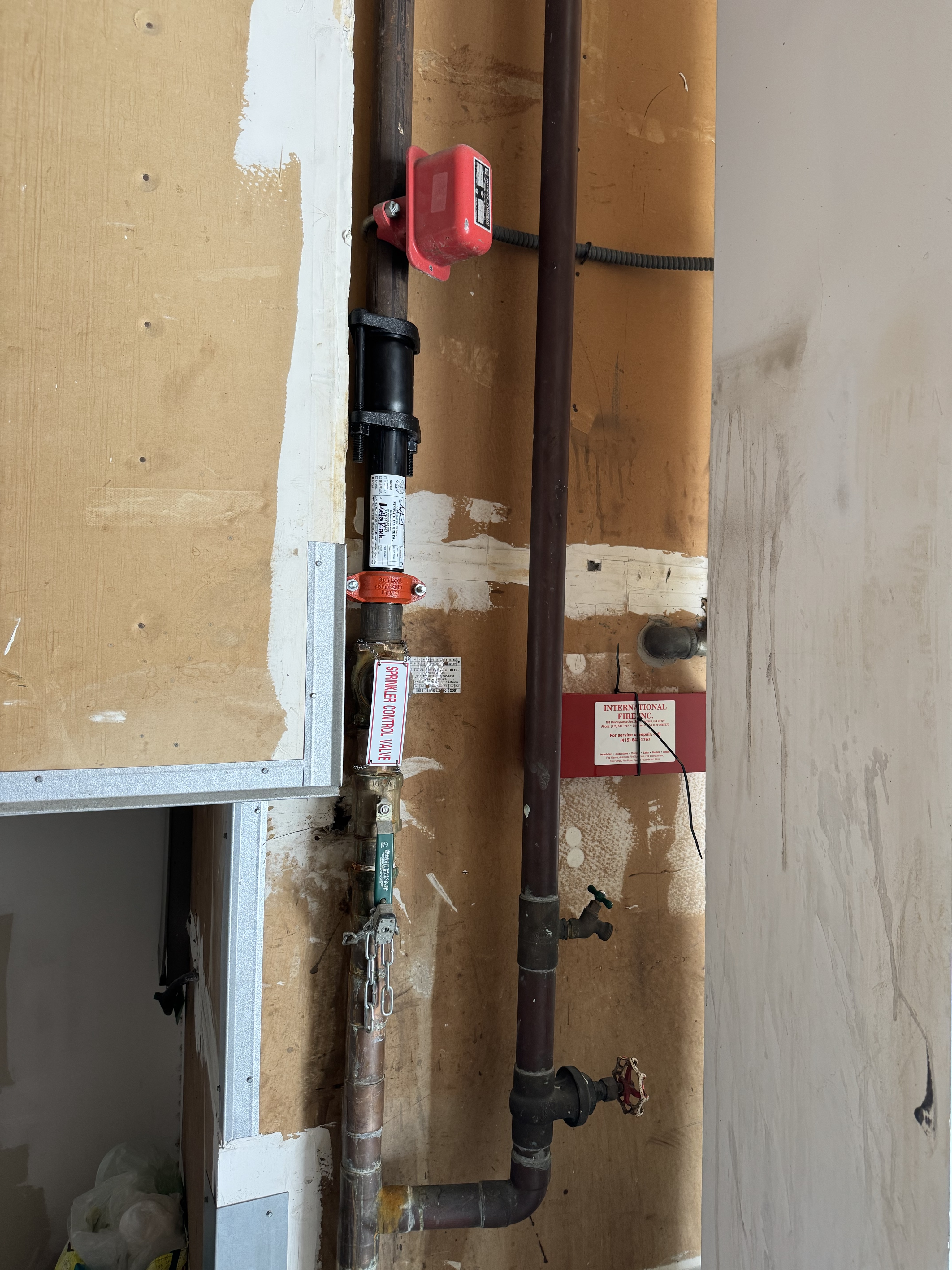 Fire Sprinkler Repair in Russian Hill, San Francisco
